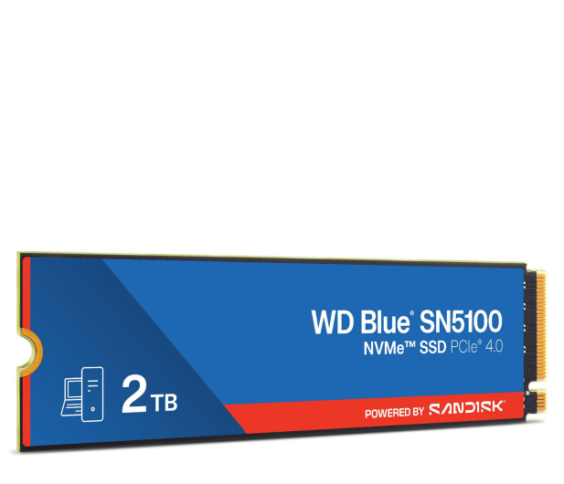 WD 2TB M.2 PCIe Gen4 NVMe Blue SN5100 - 1361033 - zdjęcie 2